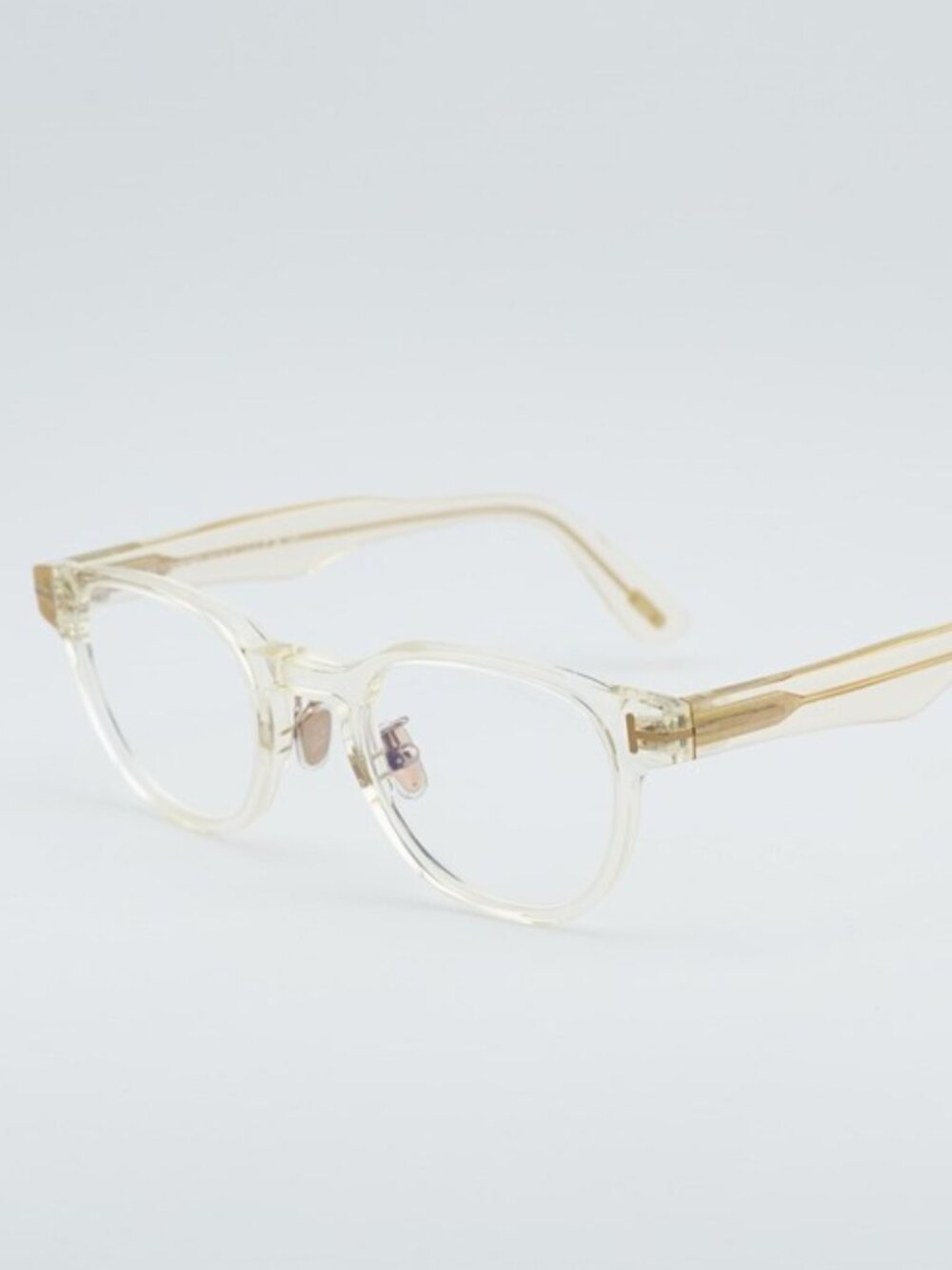 Tom Ford FT5783-D-B 039 Eyeglasses Yellow 47mm Square Frame, Blue Light Block